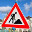 Road Work Sign