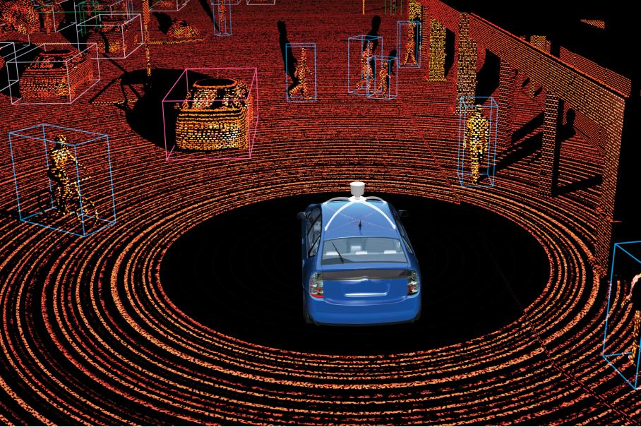 Lidar point cloud