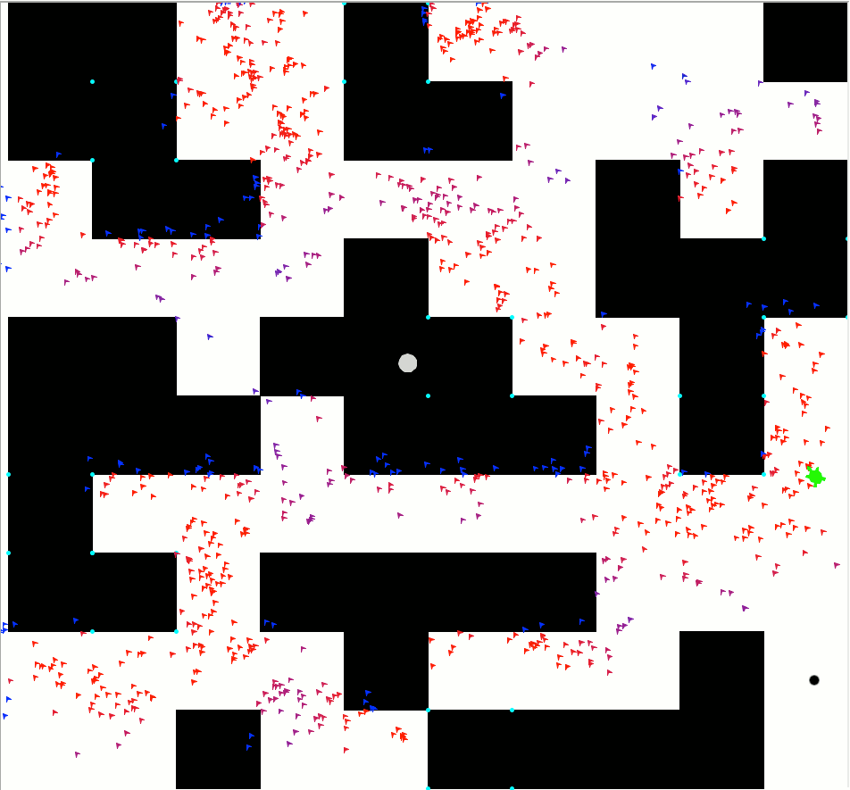 Localization maze